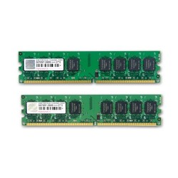 Transcend 4GB PC6400 DDR2 800MHz (2x2GB) non-ECC