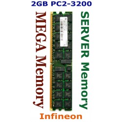 Infineon 2GB PC2-3200R DDR2 ECC Registered Server / Workstation Memory