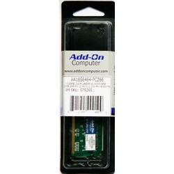 New ADD-ON 512MB PC2100 DDR 266mhz Notebook Memory