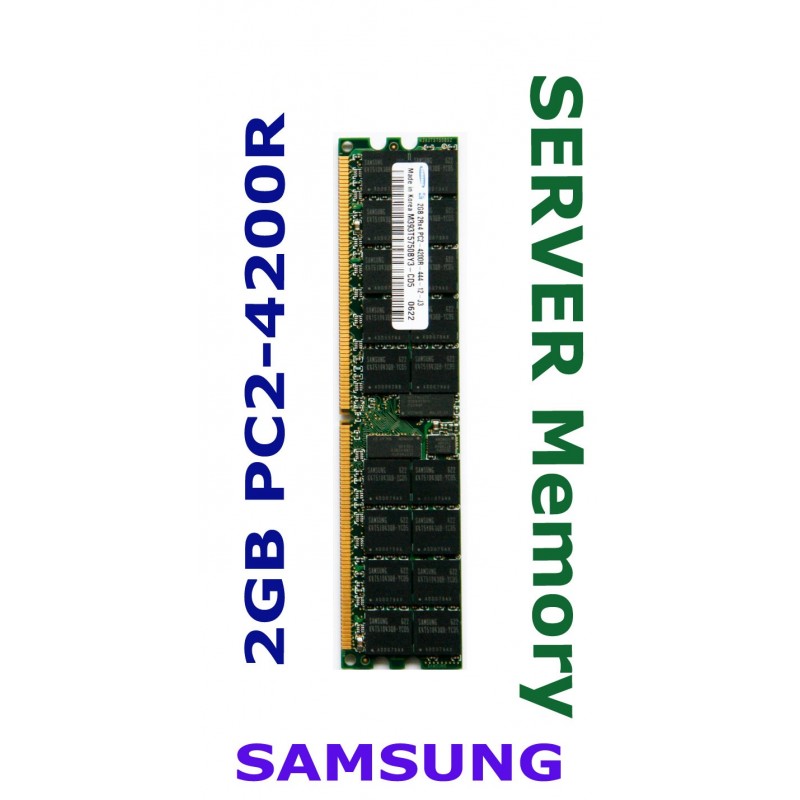 Samsung 2GB DDR2 PC2-4200R 533Mhz Server / Workstation Memory