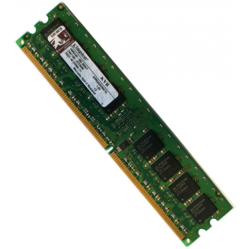 Kingston 1GB DDR2 PC2-4200 533MHz Desktop Memory Ram KVR533D2N4/1G