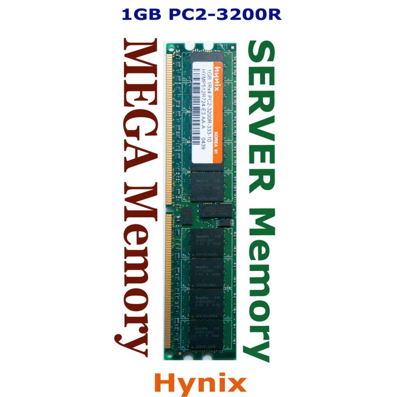 Hynix 1GB PC2-3200R DDR2 ECC Registered Server / Workstation Memory