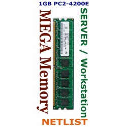 NETLIST 1GB DDR2 PC2-4200E 533Mhz Server / Workstation Memory suitable for Power Mac G5 late 2005