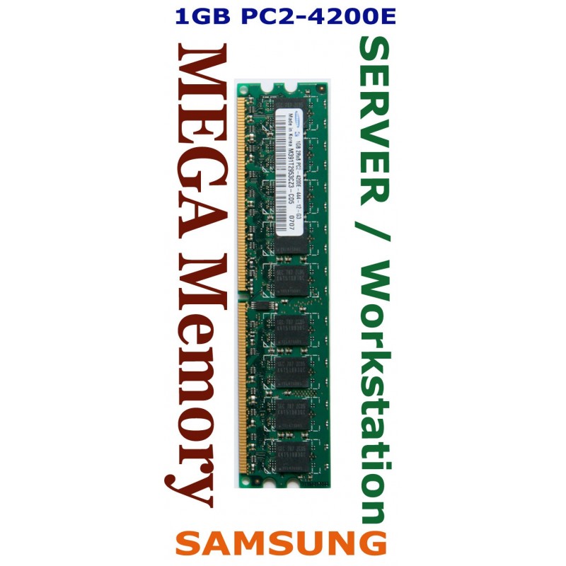 Samsung 1GB DDR2 PC2-4200E 533Mhz Server / Workstation Memory