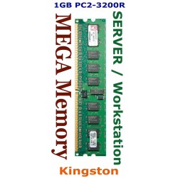 Kingston 1GB PC2-3200R DDR2 ECC Registered Server / Workstation Memory