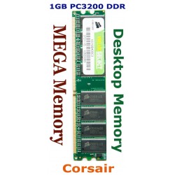 Corsair 1GB PC3200 DDR 400MHz Desktop Memory (Single Stick)