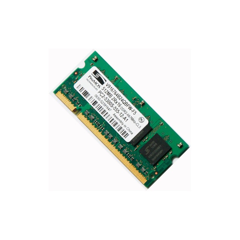 ProMOS 512MB DDR2 PC2-5300s 667MHz Notebook / Netbook Memory