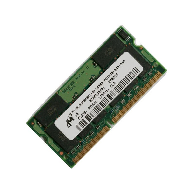 MICRON 512MB PC133 Notebook Memory $103.00