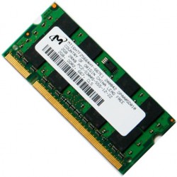 Micron 2GB PC2-5300 DDR2 667MHz Laptop memory Ram