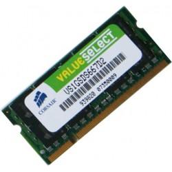 CORSAIR 1GB DDR2 PC2-5300 667MHz Notebook / Netbook Memory
