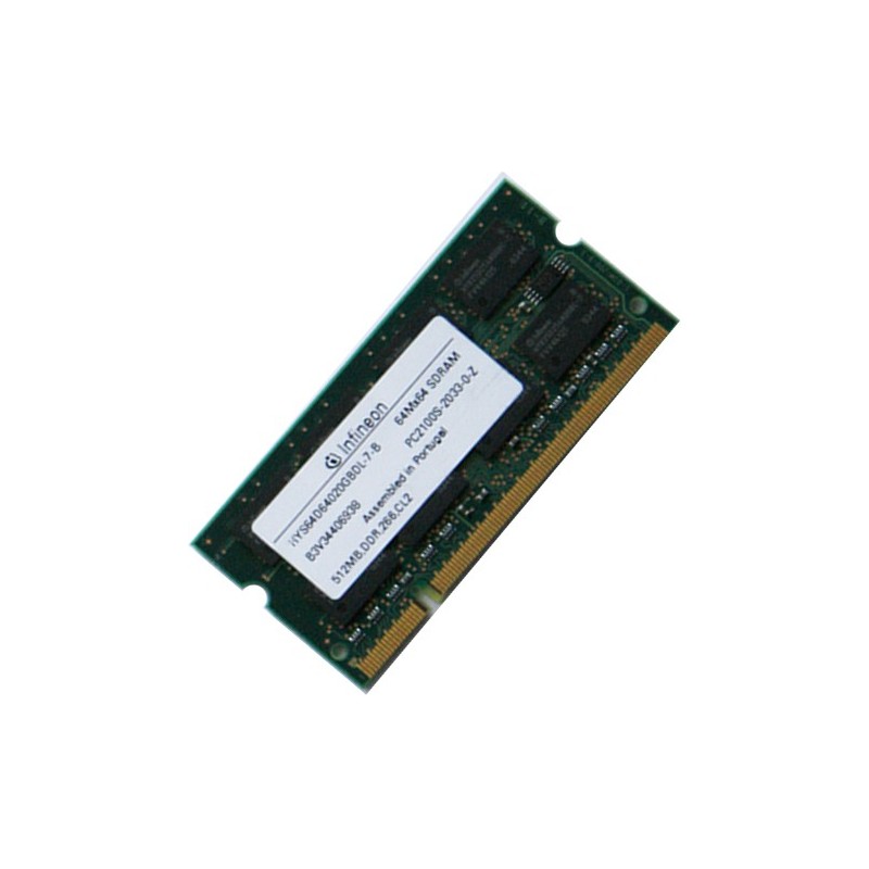 Infineon 512MB PC2100 DDR 266mhz Notebook Memory