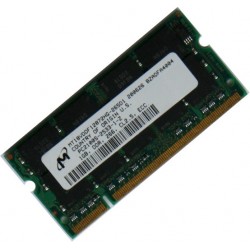 Micron 1GB PC2100 DDR-266MHz ECC CL2.5 200-Pin Dual Rank SoDimm Memory