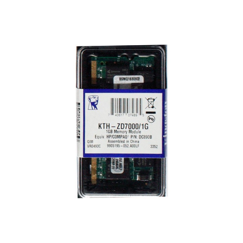 thumbnail image 2 of 1GB PC2700 DDR333 SO-DIMM Laptop Memory RAM – 200-Pin, 2.5V (Low Density) 2 of 3