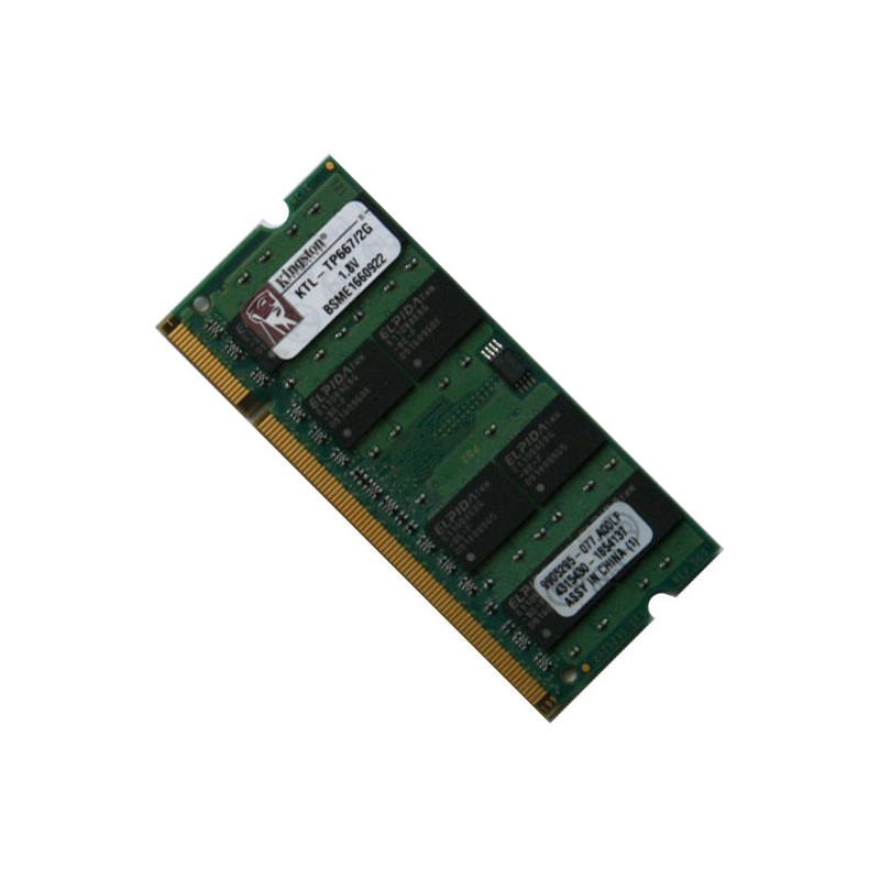 Kingston 2GB PC2-5300 DDR2 667MHz Laptop memory Ram KTL-TP667/2G