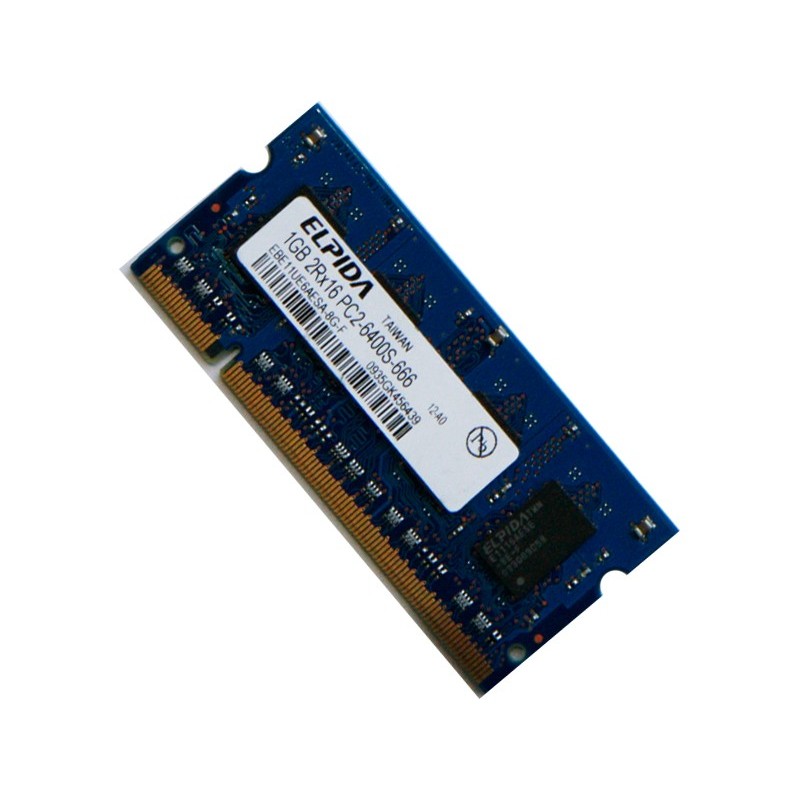 ELPIDA 1GB DDR2 PC2-6400 800MHz Notebook Memory