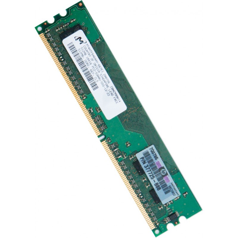 Micron 512MB DDR2 PC2-5300 667MHz Desktop Memory Ram