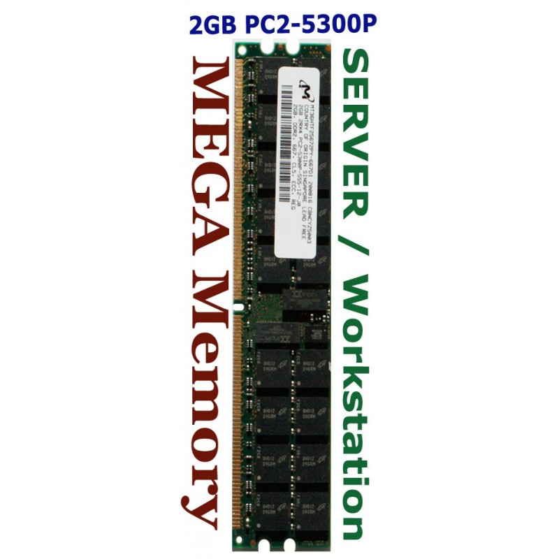 MICRON 2GB DDR2 PC2-5300P 667Mhz Server Memory