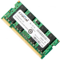 Crucial 2GB DDR2 PC2-4200 533MHz Notebook / Laptop Memory