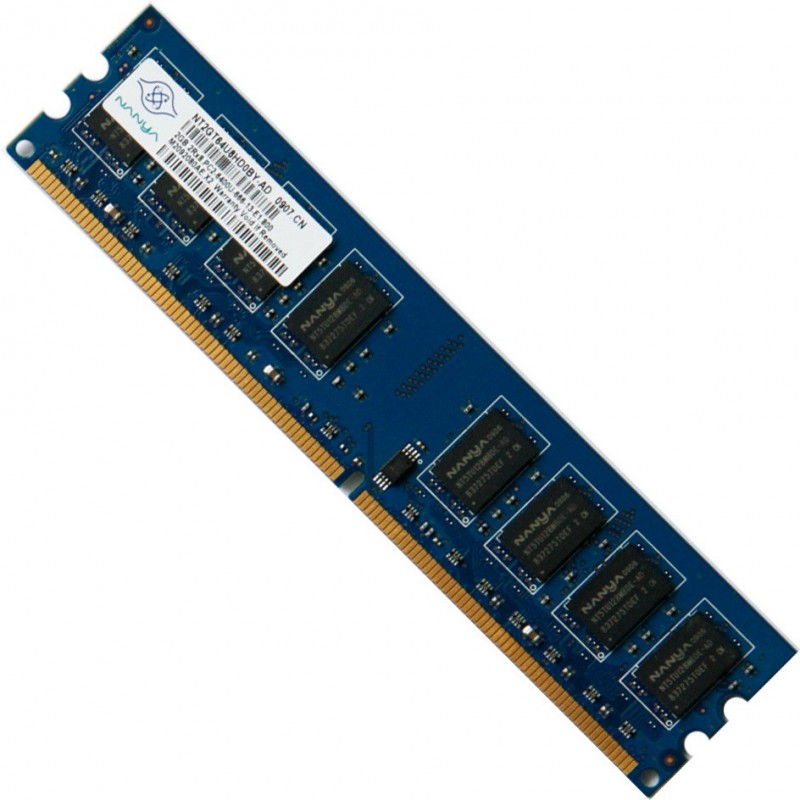 NANYA 2GB DDR2 PC2-6400 800MHz Desktop Memory Ram