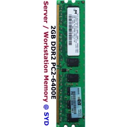 MICRON 2GB DDR2 PC2-6400E 800Mhz Server / Workstation Memory
