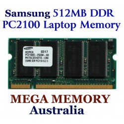 SAMSUNG 512MB PC2100 DDR 266mhz Notebook Memory