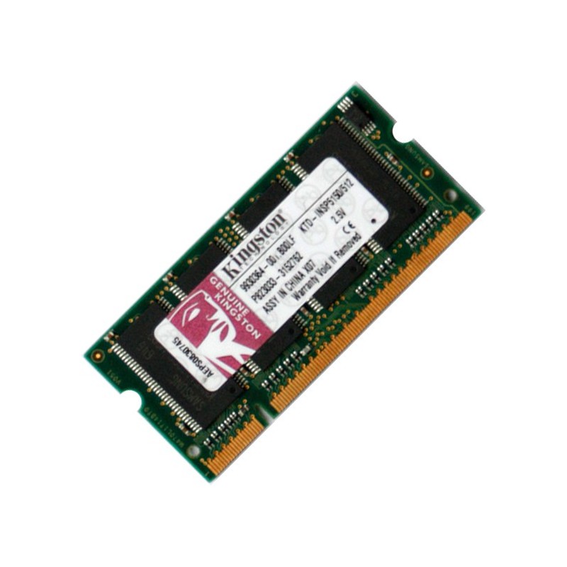 Kingston 512MB PC2700 333mhz DDR Sodimm LAPTOP Memory KTD-INSP5150/512