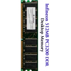 Infineon 512MB PC3200 DDR 400 Desktop Memory