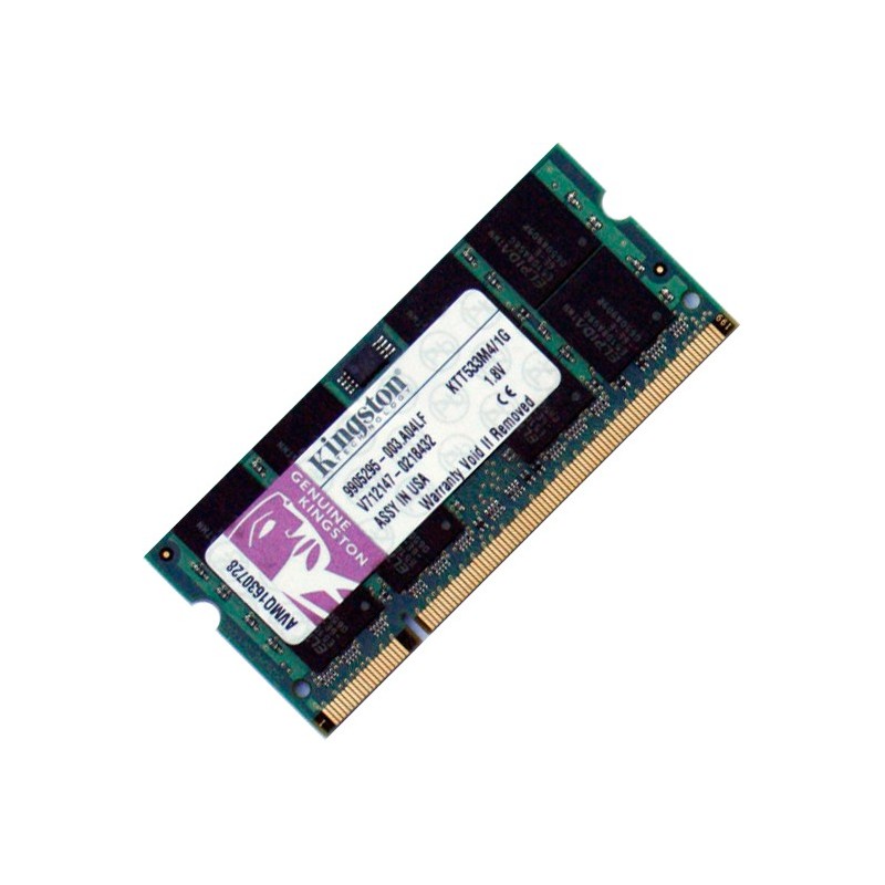 Kingston 1GB DDR2 PC2-4200 533MHz Notebook Memory KTT533M4/1G