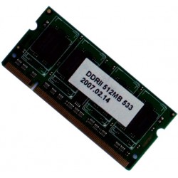 Generic 512MB DDR2 PC2-4200 533MHz Notebook Memory