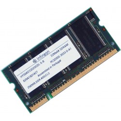 INFINEON 256MB PC3200 DDR 400mhz Notebook Memory 