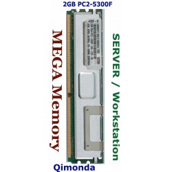 QIMONDA 1GB DDR2 PC2-5300F 667Mhz Server / Workstation Memory