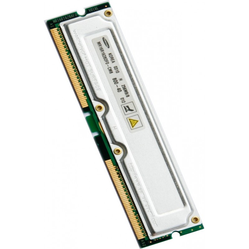 Samsung 256MB (1x 256MB) PC800 ECC 40ns Rambus RDRAM memory