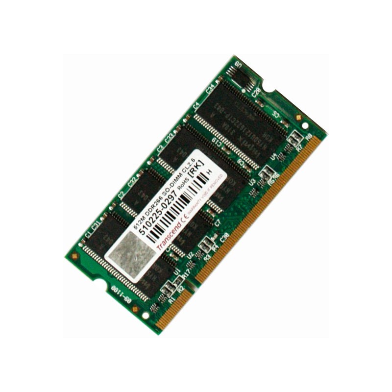 Transcend 512MB PC2100 DDR 266mhz Notebook Memory