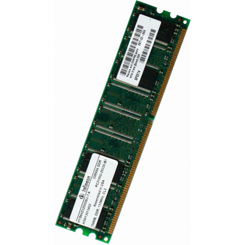 INFINEON 256MB PC2100 DDR 266MHz Desktop Memory