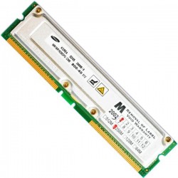 Samsung 256MB (1x 256MB) PC800 non-ECC Rambus memory 40ns