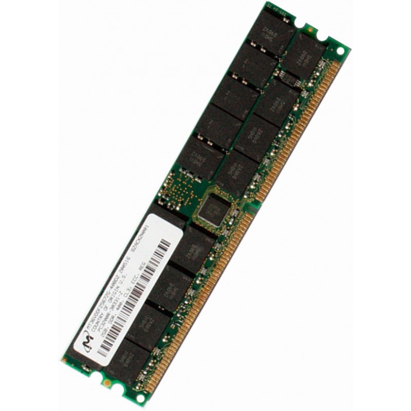 Micron 2GB DDR PC3200 400Mhz ECC PC3200R Registered SERVER Memory Ram 