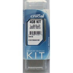 New CRUCIAL 4GB (2x2GB) DDR3 PC3-8500 1066 LAPTOP Memory Ram CT2KIT25664BC1067