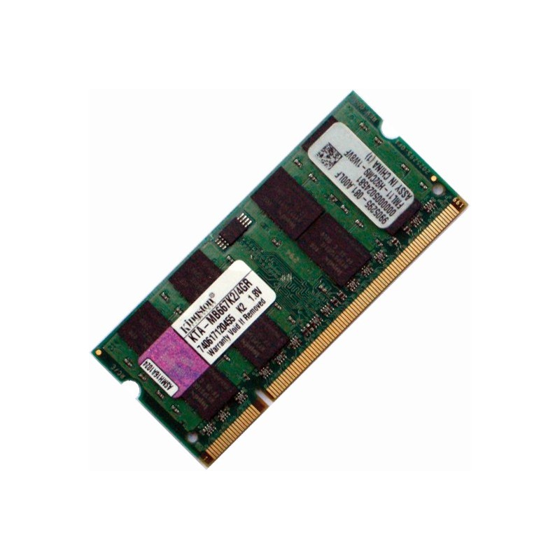 Kingston 2GB PC2-5300 DDR2 667MHz Laptop memory Ram MacBook, iMac, Mac Mini KTA-MB667K2/4GR