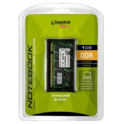 KINGSTON 1GB PC3200 DDR 400mhz Notebook Memory KVR400SO/1GR