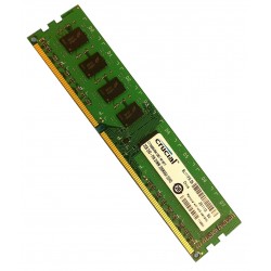 CRUCIAL 2GB 240-Pin DDR3 1066MHz PC3-8500 Desktop Memory for PC and iMac
