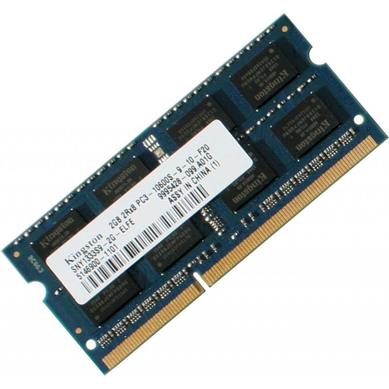 Kingston 2GB DDR3 PC3-10600 1333mhz LAPTOP Memory Ram for Laptops, MacBooks and iMacs