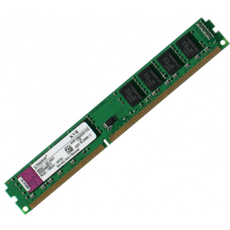 KINGSTON 2GB 240-Pin DDR3 1066MHz PC3-8500 Desktop Memory for PC and iMac KVR1066D3N7/2G