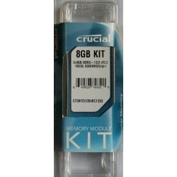 Brand New CRUCIAL 8GB (2x4GB) DDR3 PC3-10666 1333MHz Laptop MacBook iMac Memory