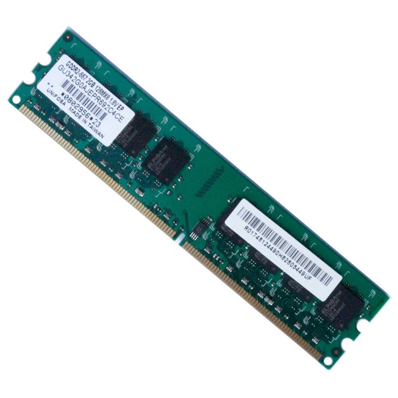 UNIFOSA 2GB DDR2 PC2-5300 667MHz Desktop Memory Ram PC Mac GU342G0AJEPR692C4CE