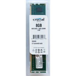 New Crucial 8GB PC3-12800 DDR3 1600MHz Desktop Memory Non-ECC CL8