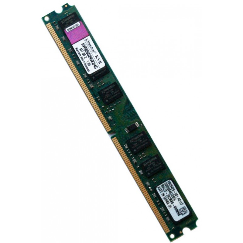Kingston 2GB DDR2 PC2-6400 800MHz Desktop Memory Ram KVR800D2N5K2/4G
