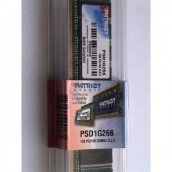Patriot 1GB PC2100 266hz DDR Desktop Memory $60.00