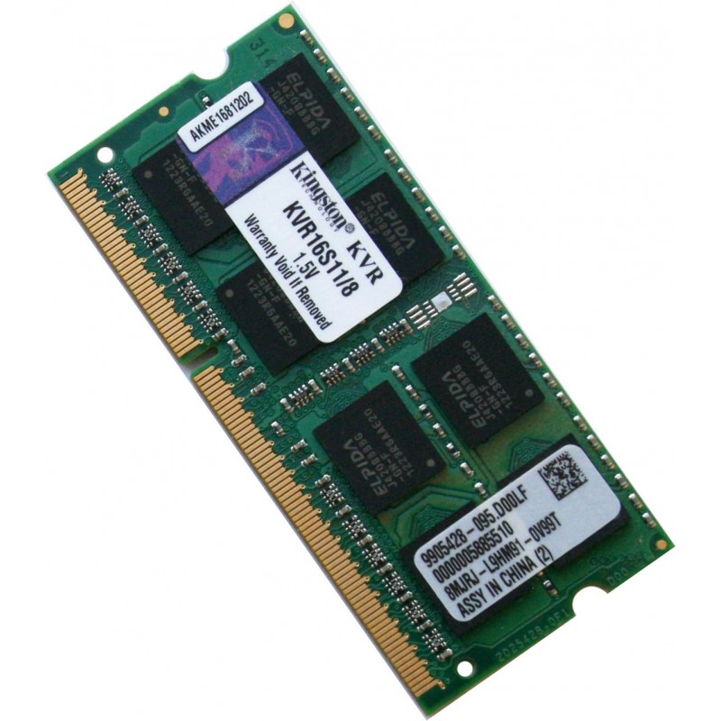 KIngston 8GB DDR3 PC3-12800 1600MHz Laptop MacBook iMac Memory