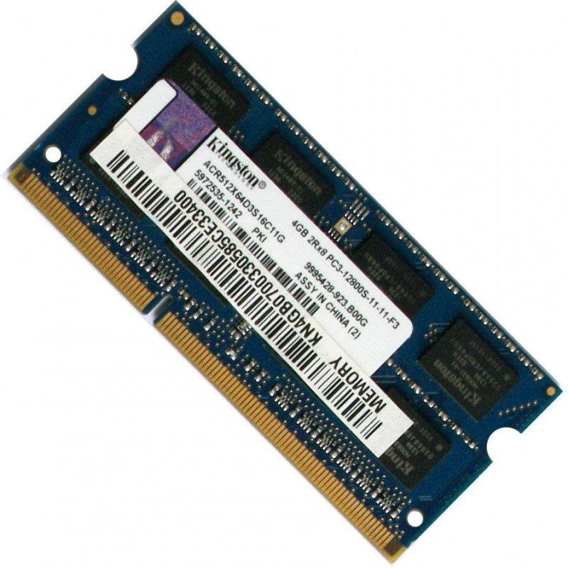 kingston 4GB DDR3 PC3-12800 1600MHz Laptop MacBook iMac Memory