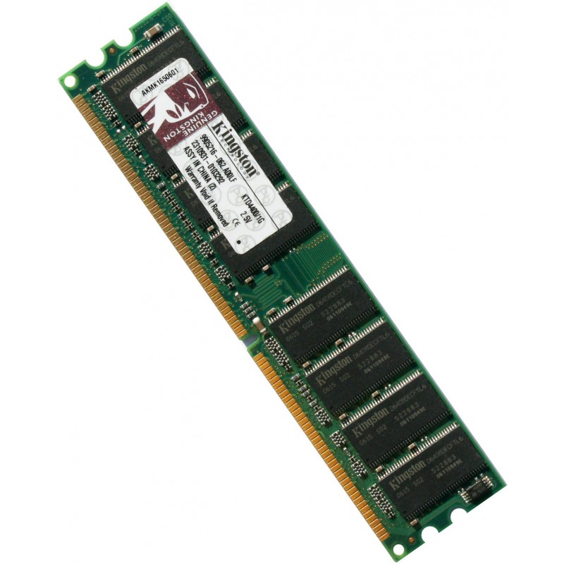 Kingston 1GB PC2100 266hz DDR Desktop Memory KTD4400/1G